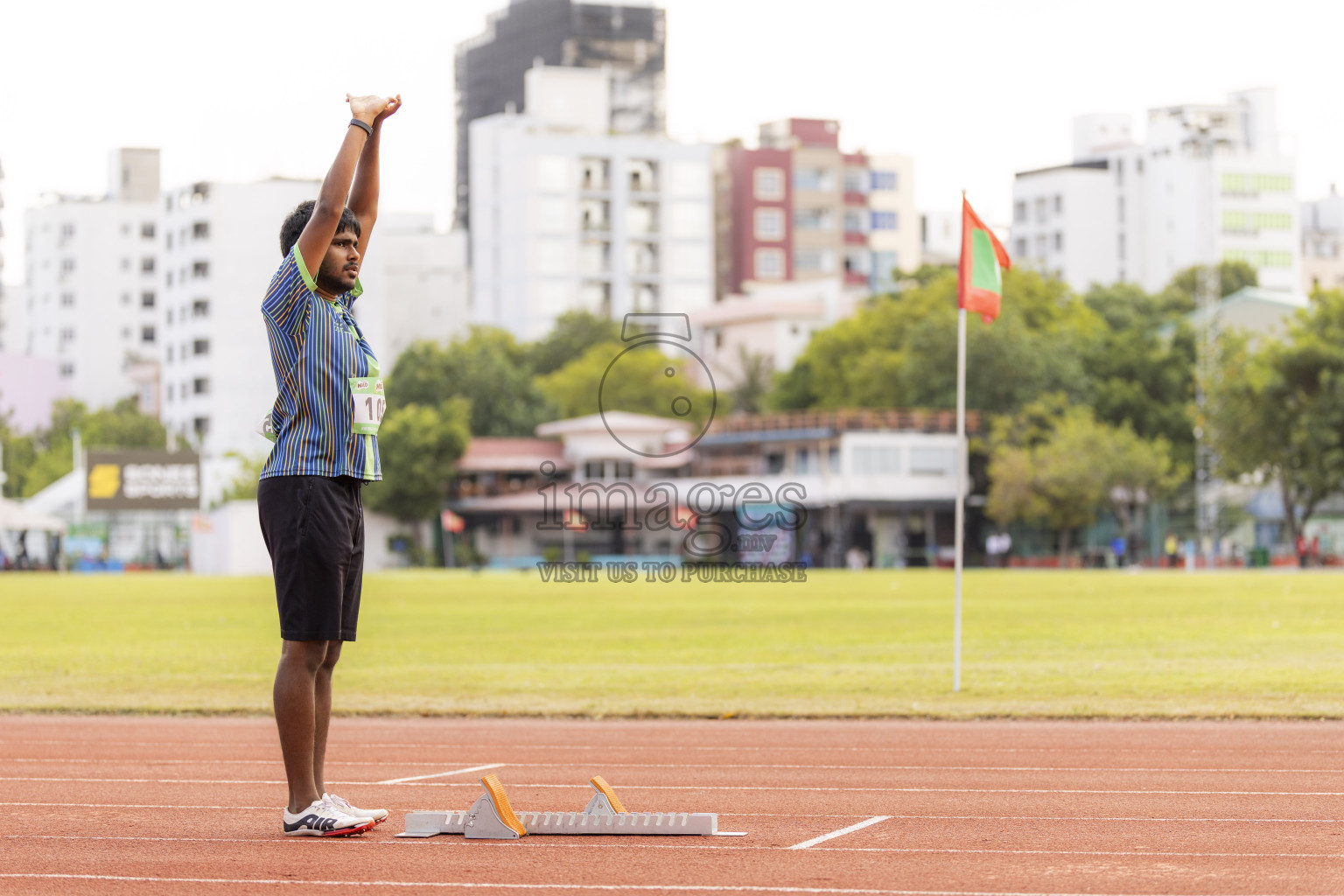 Day 1 of National Athletics Championship 2025 was held at Ekuveni Running Ground in Male', Maldives on Thursday, 14th August 2025. Photos: Hasni / images.mv