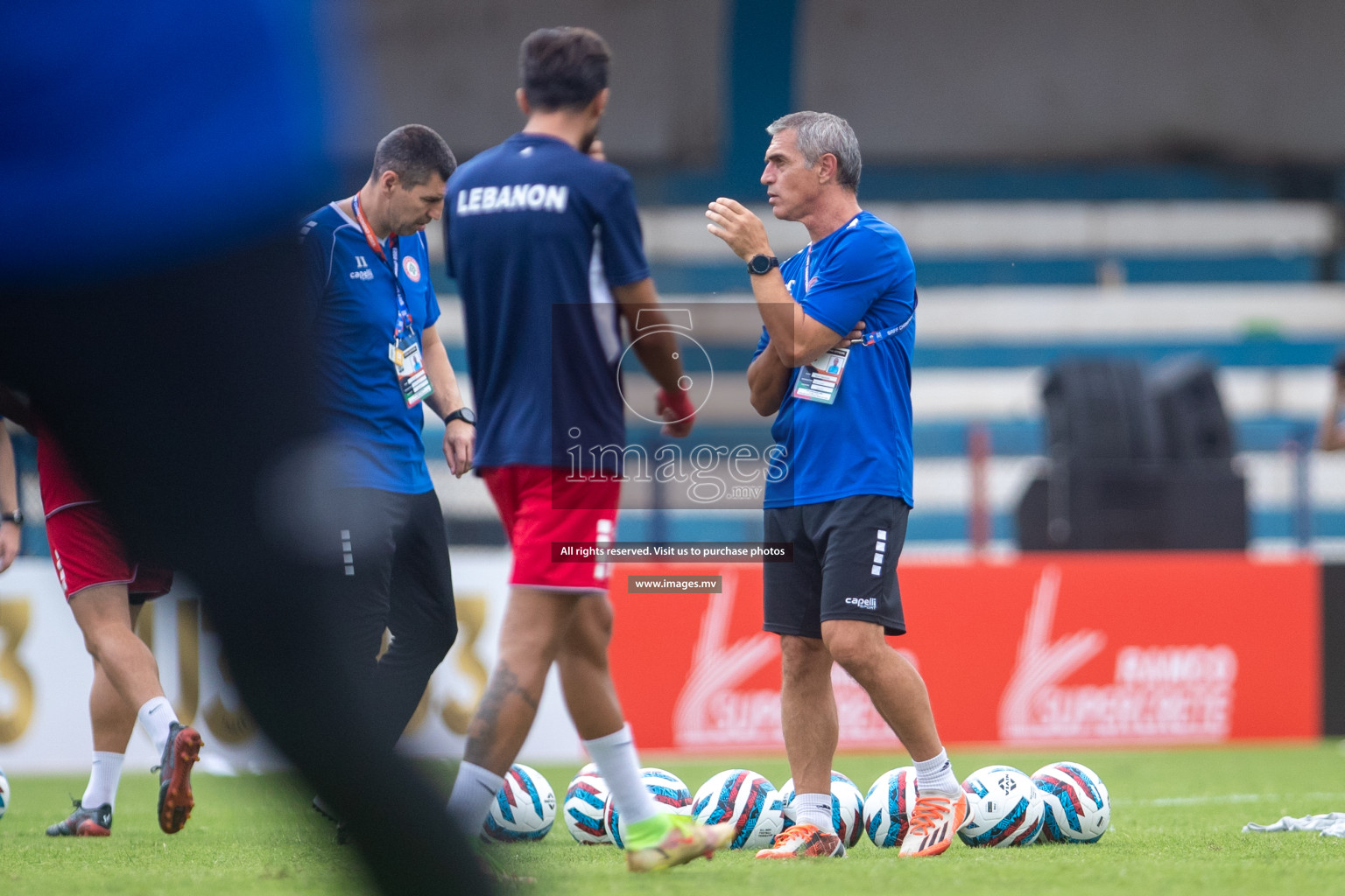 Lebanon vs Bangladesh in SAFF Championship 2023 held in Sree Kanteerava Stadium, Bengaluru, India, on Wednesday, 22nd June 2023. Photos: Nausham Waheed / images.mv