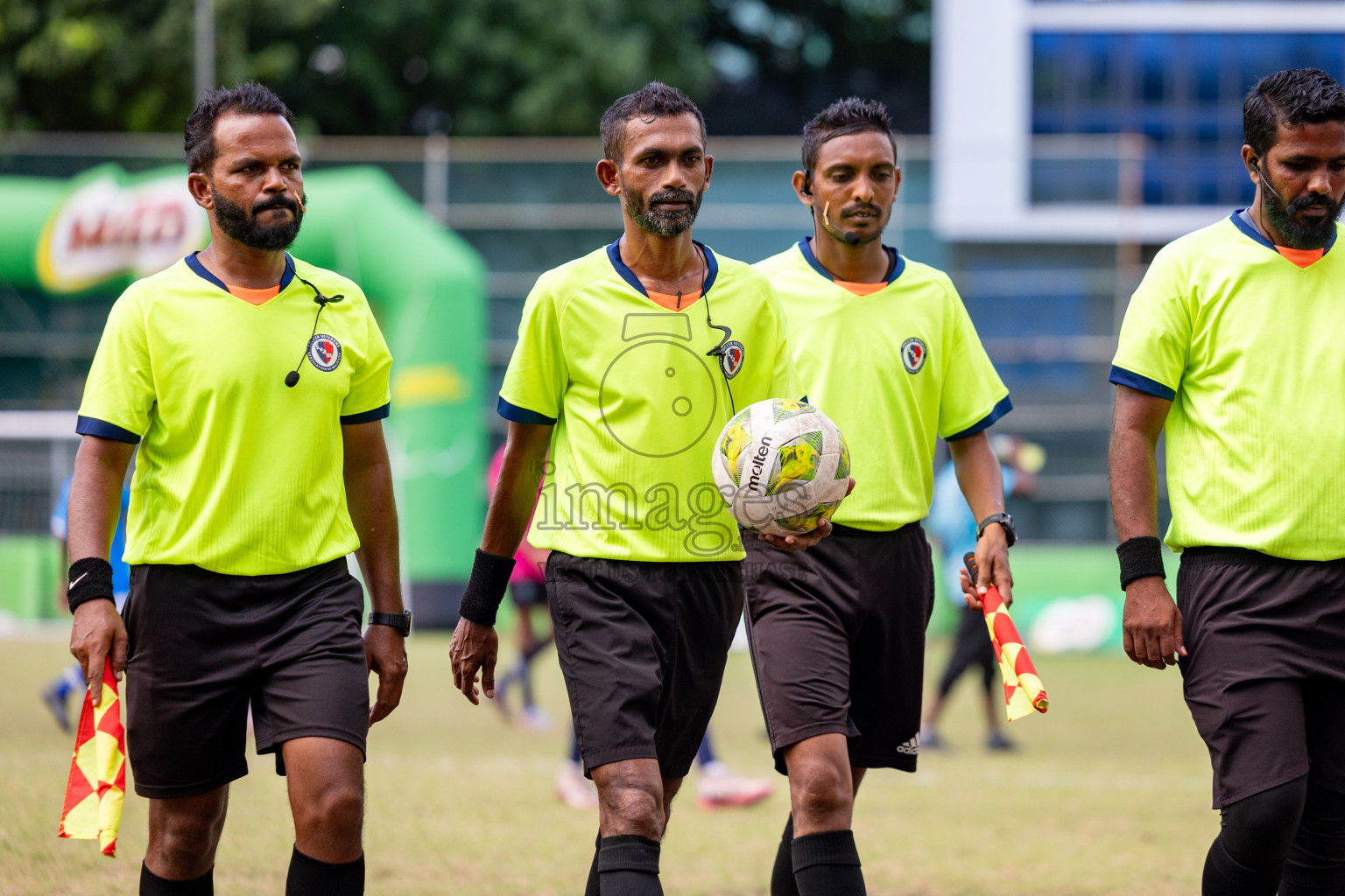 Day 4 of MILO Academy Championship 2024 (U-14) was held in Henveyru Stadium, Male', Maldives on Sunday, 3rd November 2024. Photos: Hassan Simah / Images.mv