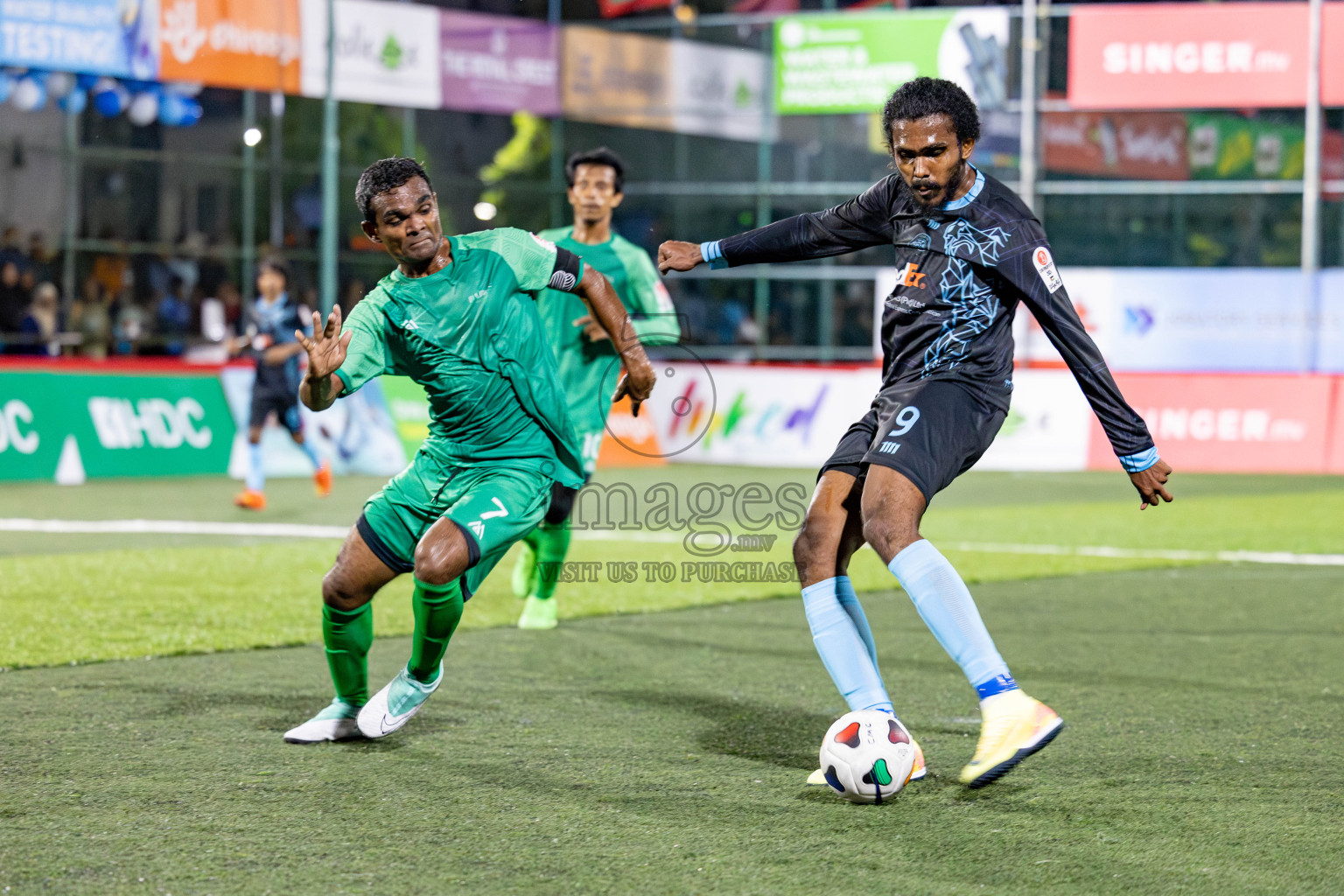 CLUB TTS vs Baros Maldives in Club Maldives Cup 2024 held in Rehendi Futsal Ground, Hulhumale', Maldives on Monday, 23rd September 2024. 
Photos: Hassan Simah / images.mv