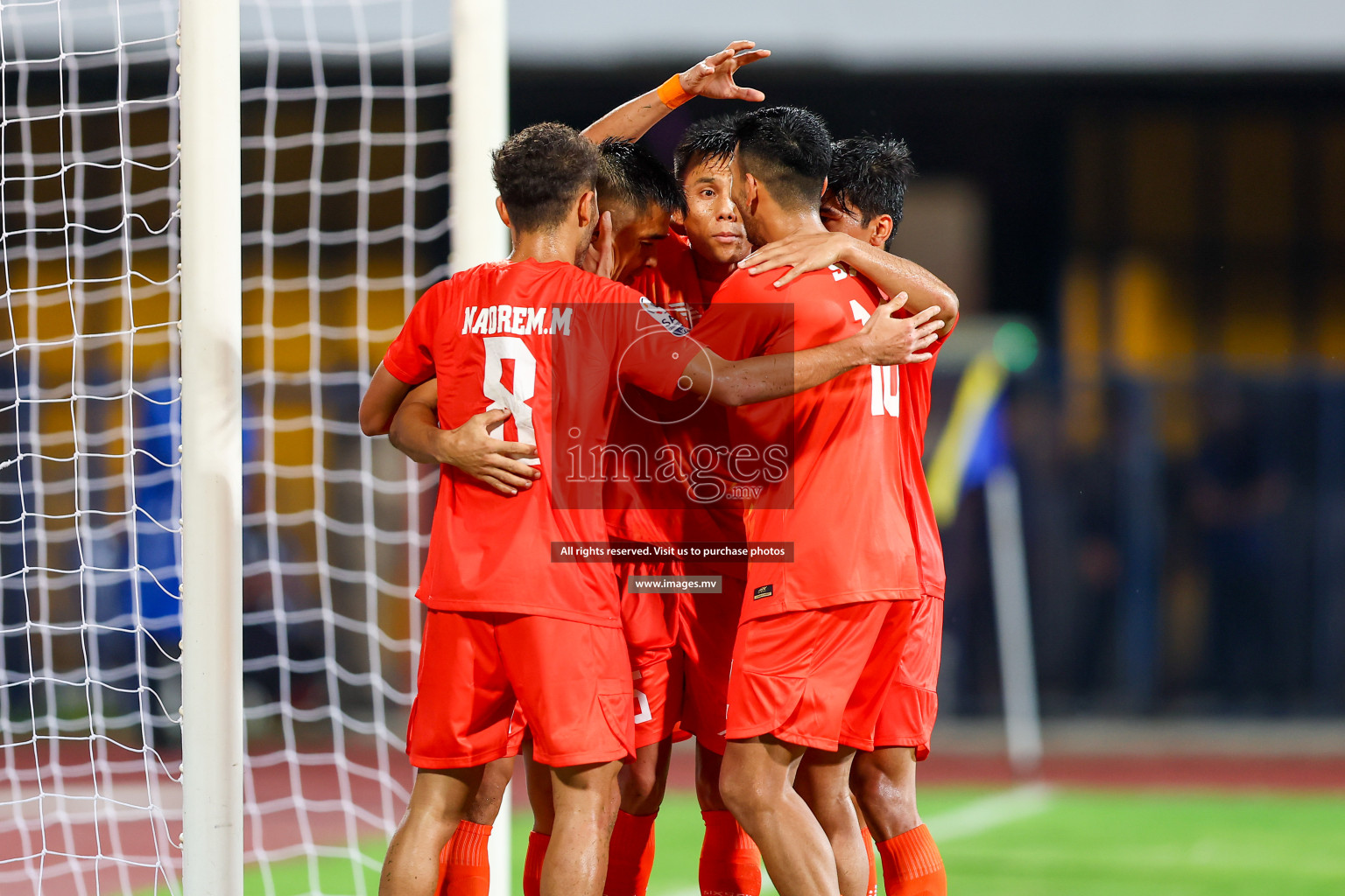 Nepal vs India in SAFF Championship 2023 held in Sree Kanteerava Stadium, Bengaluru, India, on Saturday, 24th June 2023. Photos: Nausham Waheed, Hassan Simah / images.mv