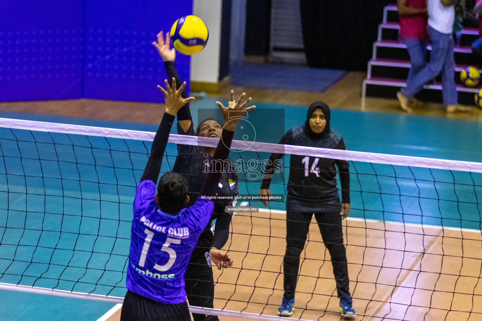 Volleyball Association Cup 2022-Women's Division-Match Day 5 was held in Male', Maldives on Friday, 27th May 2022 at Social Center Indoor Hall Photos By: Ismail Thoriq/images.mv