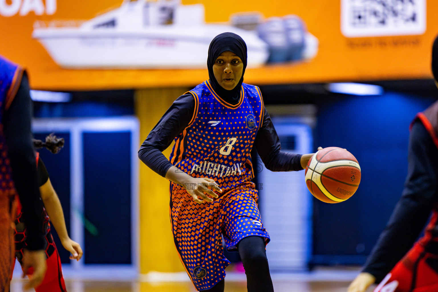 Iskandhar School vs Billabong High International School in day 8 of Junior Championship 2024 was held in Social Center, Male', Maldives on Tuesday, 19th November 2024. Photos: Nausham Waheed / images.mv