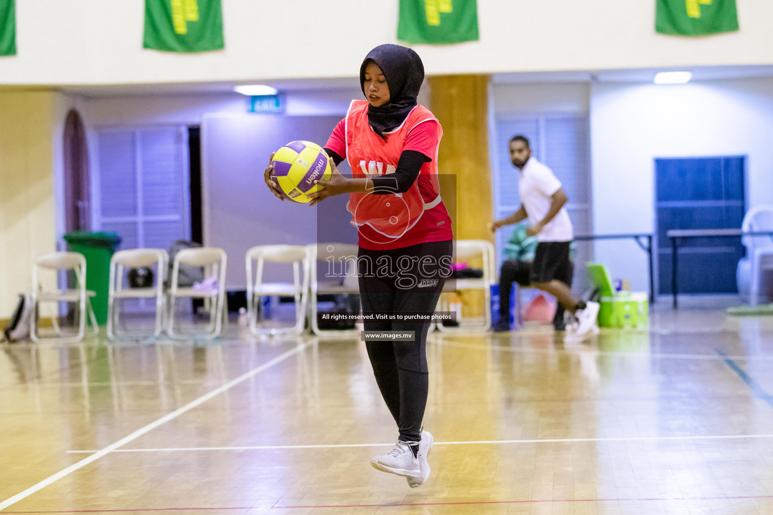 Milo National Netball Tournament 30th November 2021 at Social Center Indoor Court, Male, Maldives. Photos: Shuu & Nausham/ Images Mv