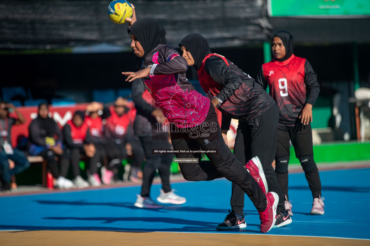 Day 4 of 6th MILO Handball Maldives Championship 2023, held in Handball ground, Male', Maldives on Friday, 23rd May 2023 Photos: Nausham Waheed/ Images.mv