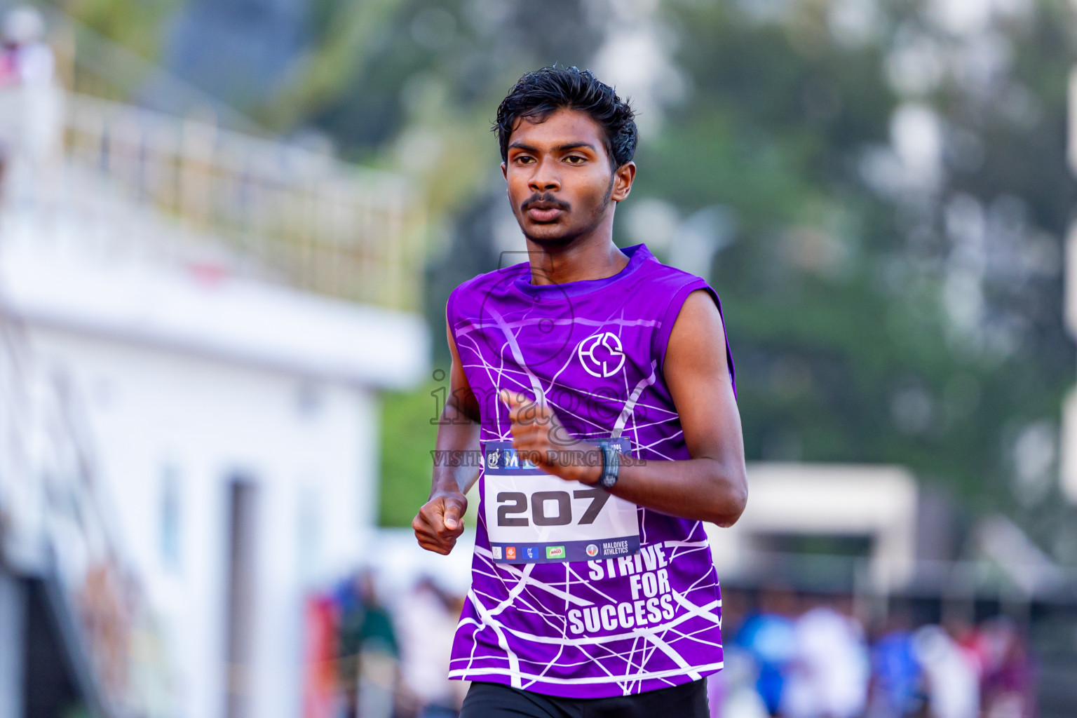 Day 3 of MWSC Interschool Athletics Championships 2024 held in Hulhumale Running Track, Hulhumale, Maldives on Monday, 11th November 2024. Photos by: Nausham Waheed / Images.mv