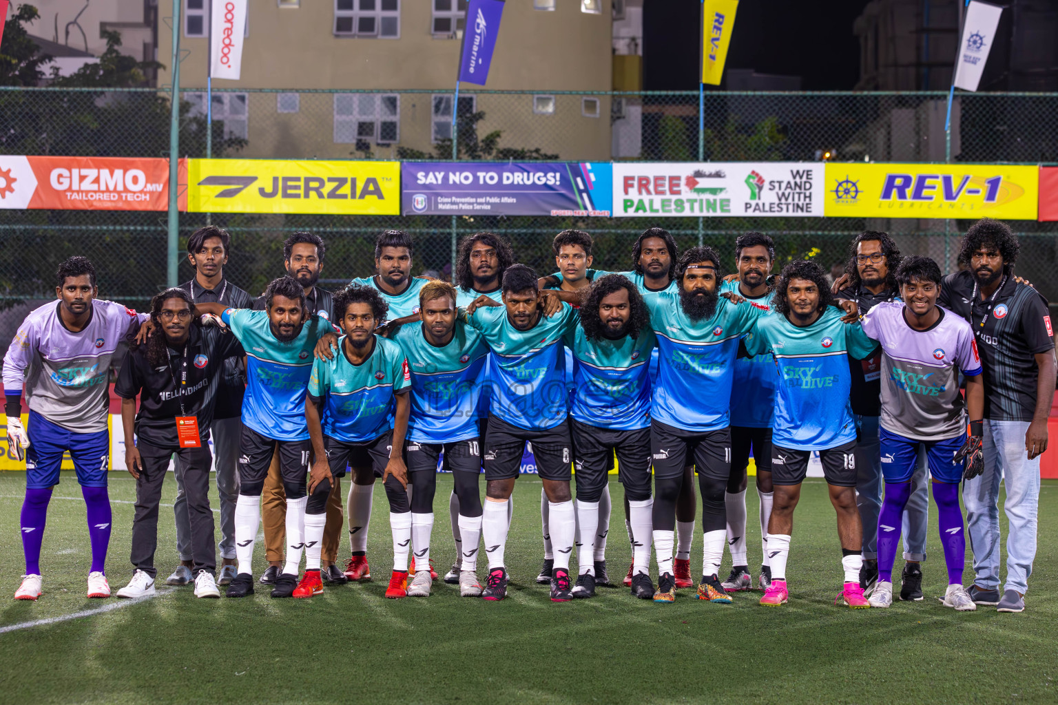 HDh Kumundhoo vs HDh Nellaidhoo in Day 10 of Golden Futsal Challenge 2024 was held on Tuesday, 23rd January 2024, in Hulhumale', Maldives
Photos: Ismail Thoriq / images.mv