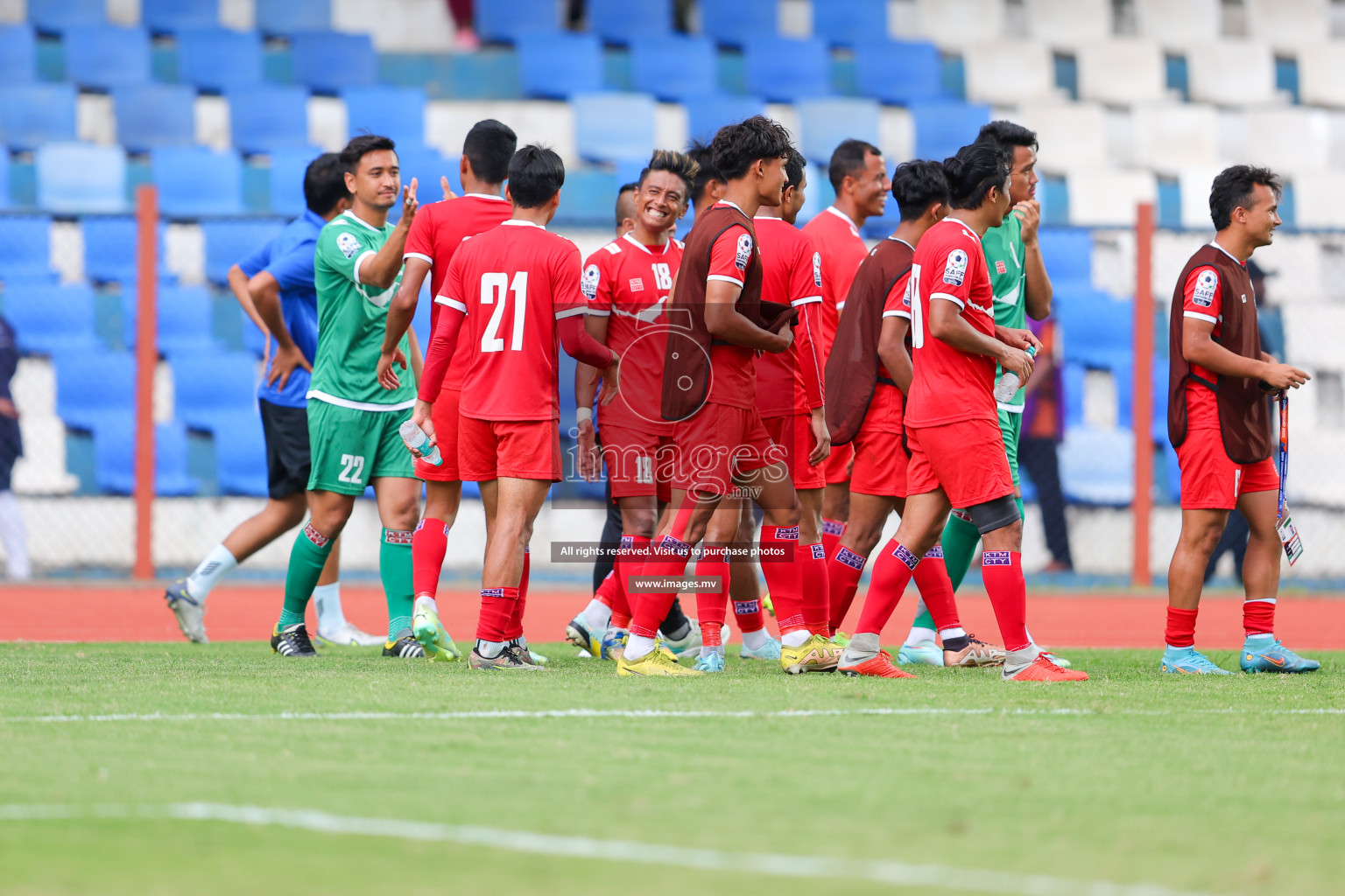 Nepal vs Pakistan in SAFF Championship 2023 held in Sree Kanteerava Stadium, Bengaluru, India, on Tuesday, 27th June 2023. Photos: Nausham Waheed, Hassan Simah / images.mv