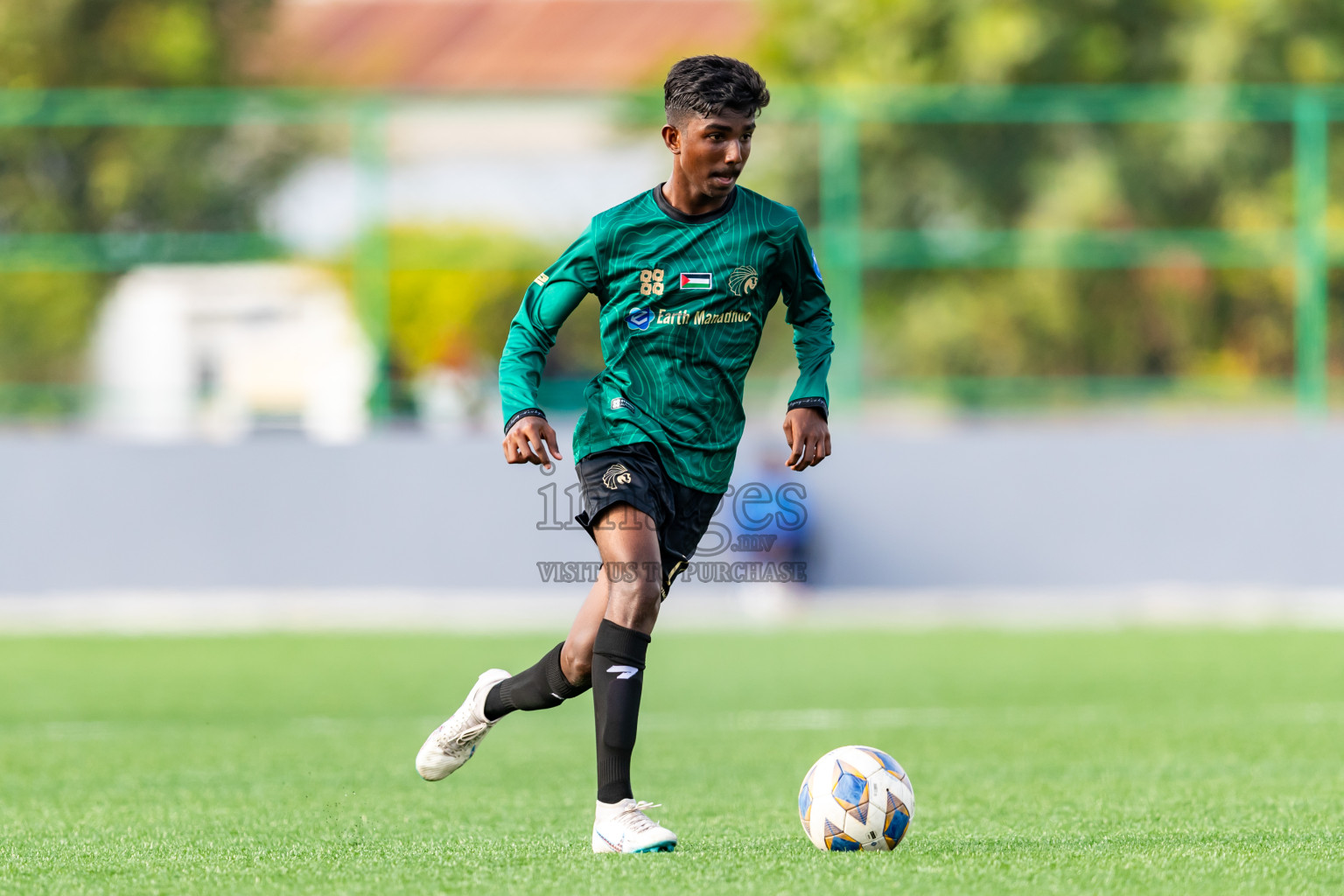 Baburu SC vs Kanmathi Juniors from Manadhoo Council Cup 2024 in N Manadhoo Maldives on Friday, 23rd February 2023. Photos: Nausham Waheed / images.mv