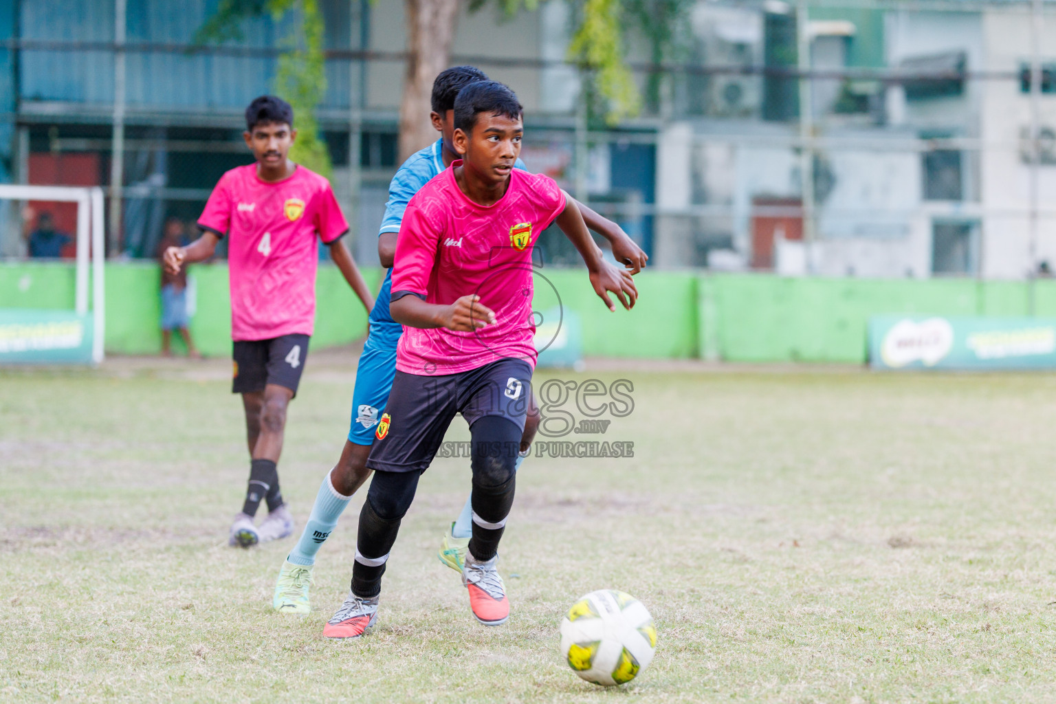 Day 4 of MILO Academy Championship 2025 (U14) was held on Sunday, 2nd November 2025 at Henveiru Football Grounds, Male', Maldives . 
Photos: Hassan Simah / images.mv