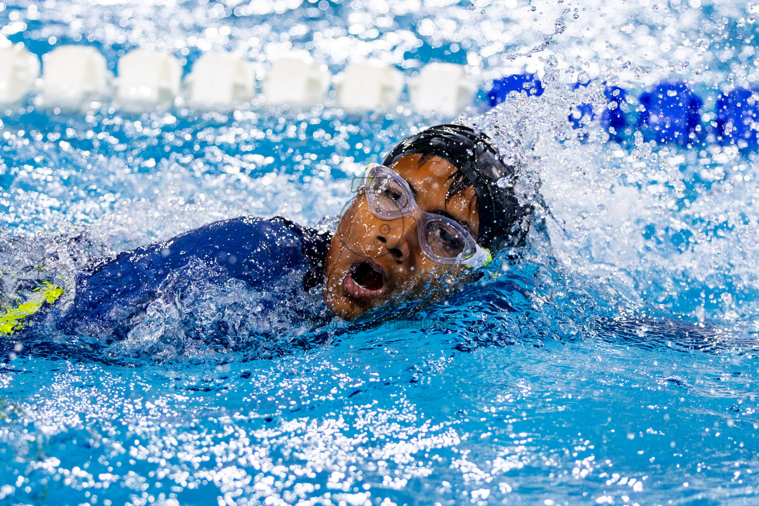 Day 2 of 20th Inter-school Swimming Competition 2024 held in Hulhumale', Maldives on Sunday, 13th October 2024. Photos: Nausham Waheed / images.mv