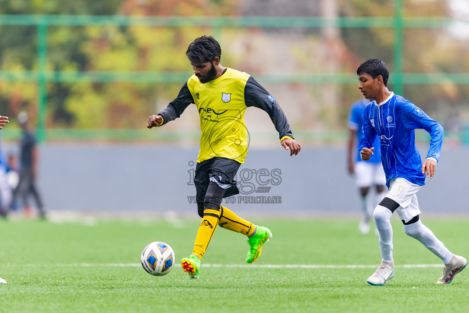 Chester Academy vs Kanmathi Juniorsfrom Manadhoo Council Cup 2024 in N Manadhoo Maldives on Friday, 16th February 2023. Photos: Nausham Waheed / images.mv