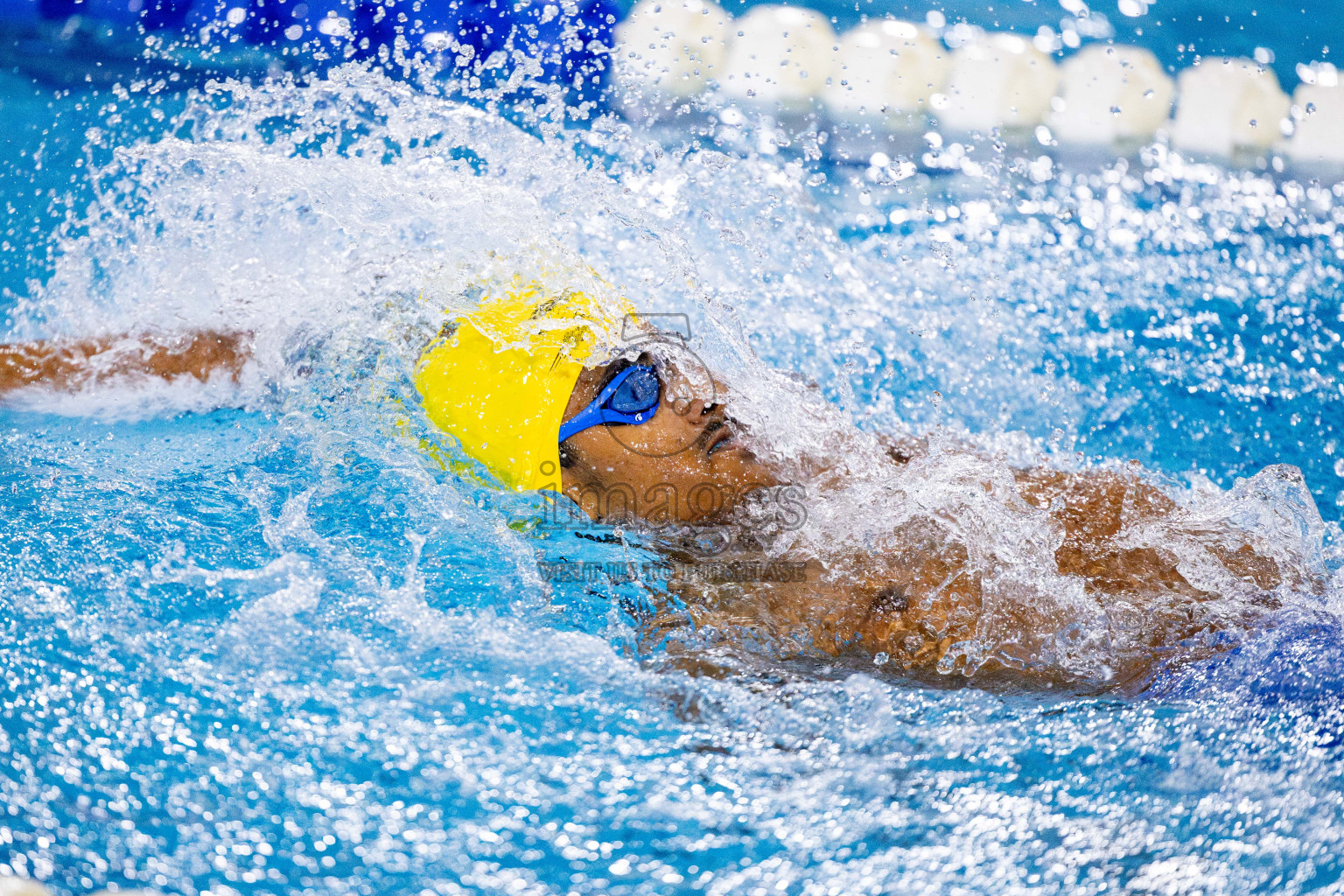 Day 4 of National Swimming Championship 2024 held in Hulhumale', Maldives on Monday, 16th December 2024. Photos: Hassan Simah / images.mv