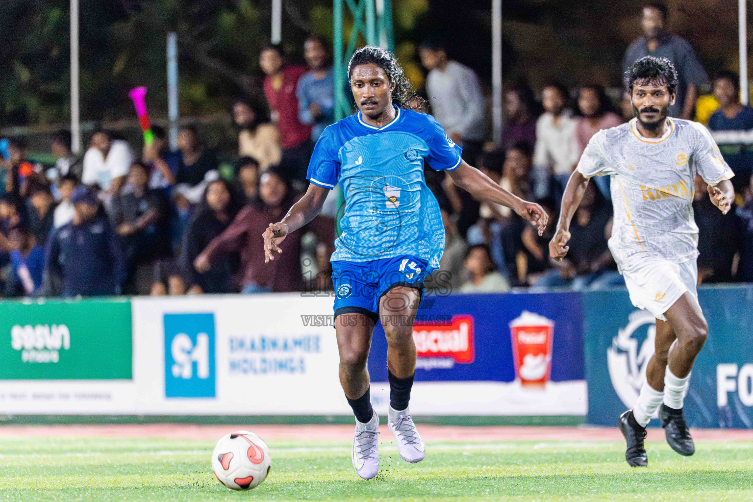 Foemathi VS Lecrose SC in Day 5 - Fonadhoo Youth Futsal Challenge 2025 held in Fonadhoo Futsal Stadium, L. Fonadhoo, Maldives on Thursday, 30th October 2025 Photos: Arif Rasheed / images.mv