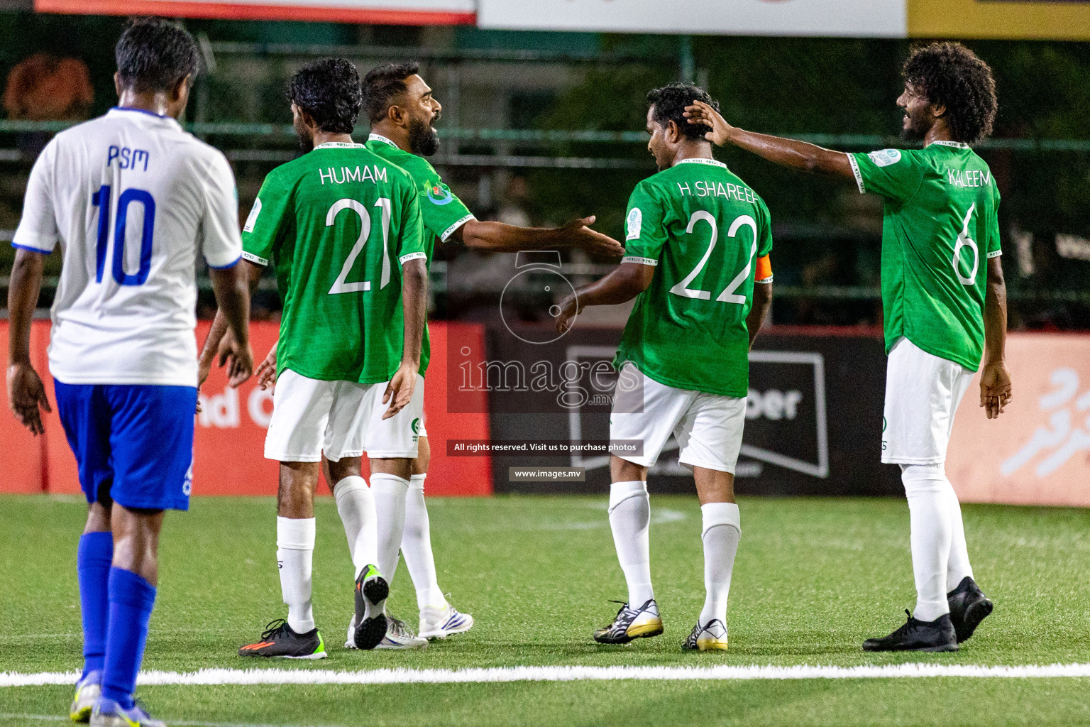 Hulhumale Hospital vs PSM in Club Maldives Cup Classic 2023 held in Hulhumale, Maldives, on Saturday, 22nd July 2023 Photos: Hassan Simah/ images.mv