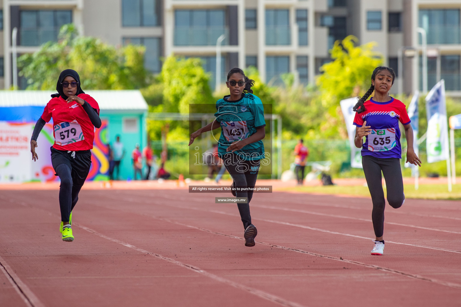 Day two of Inter School Athletics Championship 2023 was held at Hulhumale' Running Track at Hulhumale', Maldives on Sunday, 15th May 2023. Photos: Nausham Waheed / images.mv