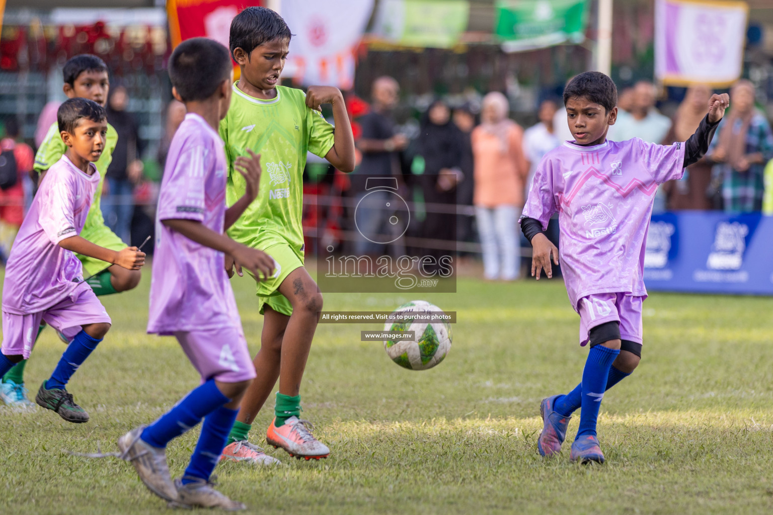 Day 3 of Nestle Kids Football Fiesta, held in Henveyru Football Stadium, Male', Maldives on Friday, 13th October 2023
Photos: Hassan Simah, Ismail Thoriq / images.mv