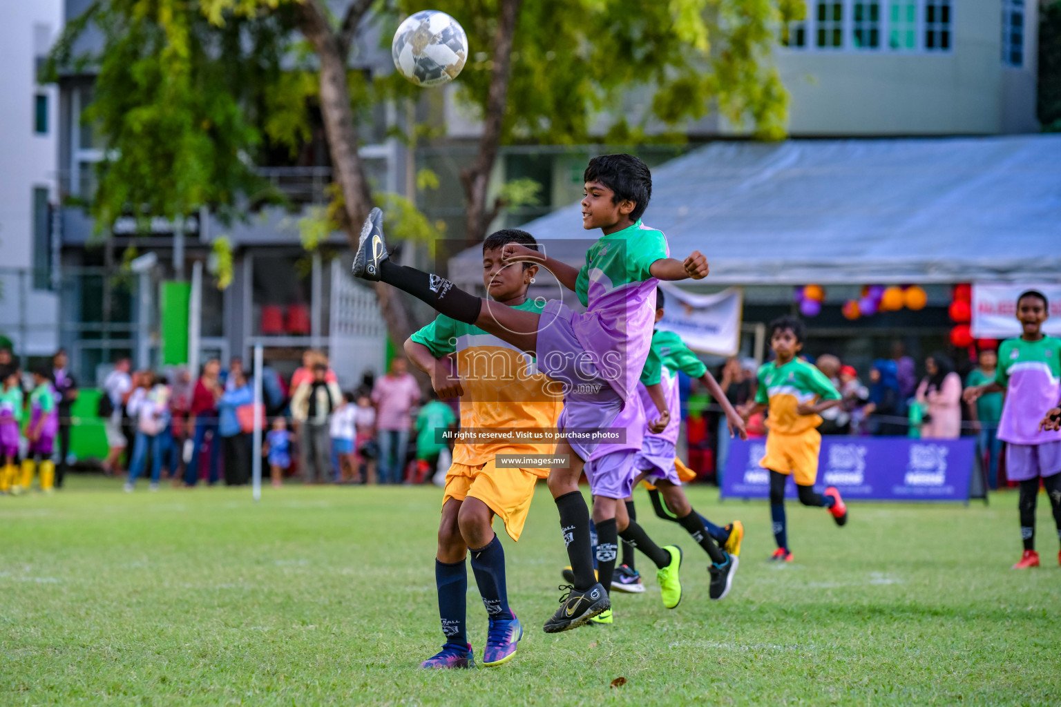 Day 1 of Milo Kids Football Fiesta 2022 was held in Male', Maldives on 19th October 2022. Photos: Nausham Waheed/ images.mv