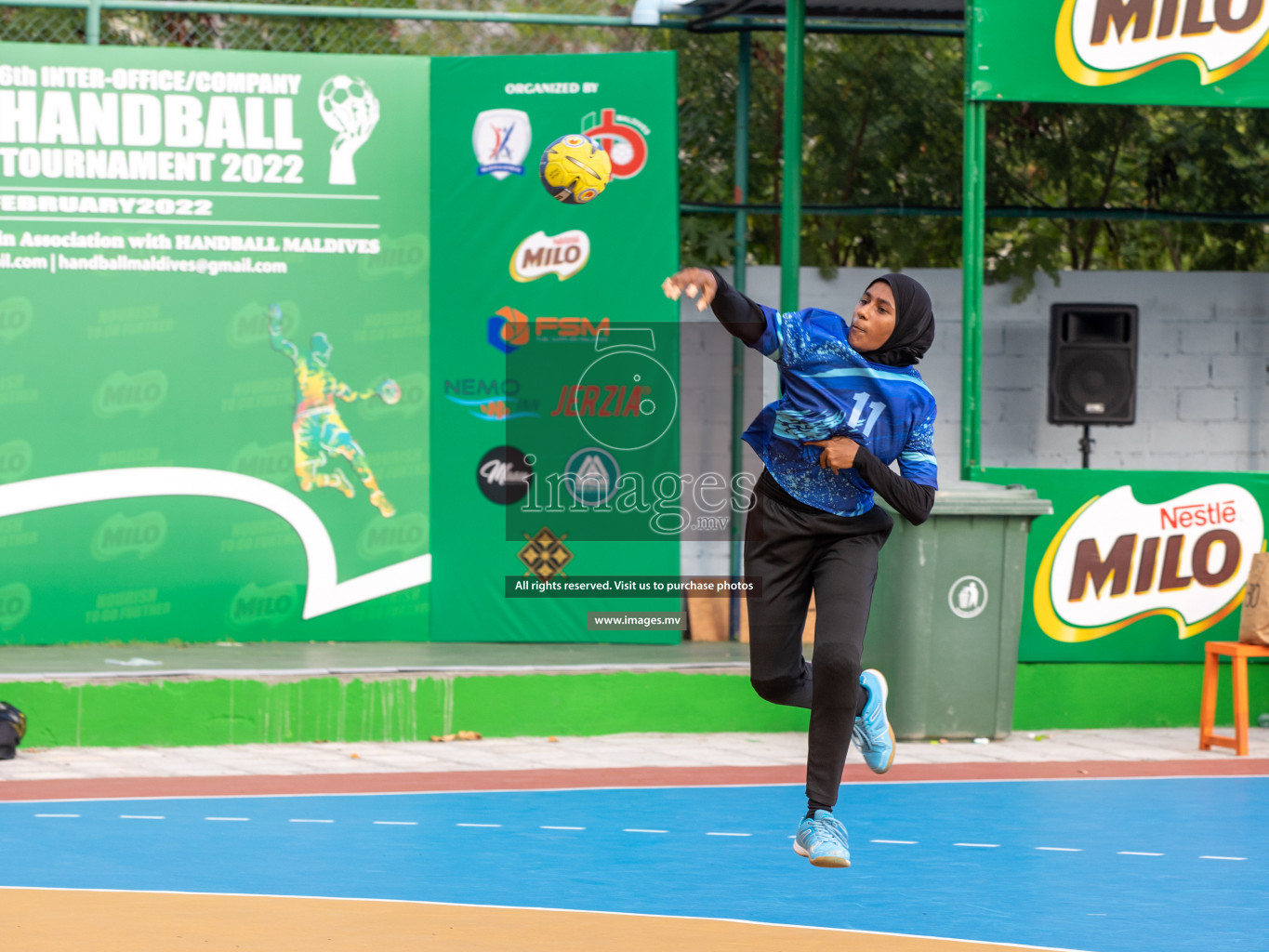 Day 7 of MILO 6th Inter Office Handball Tournament 2022 Photos by Ismail Thoriq & Shu Abdul Sattar