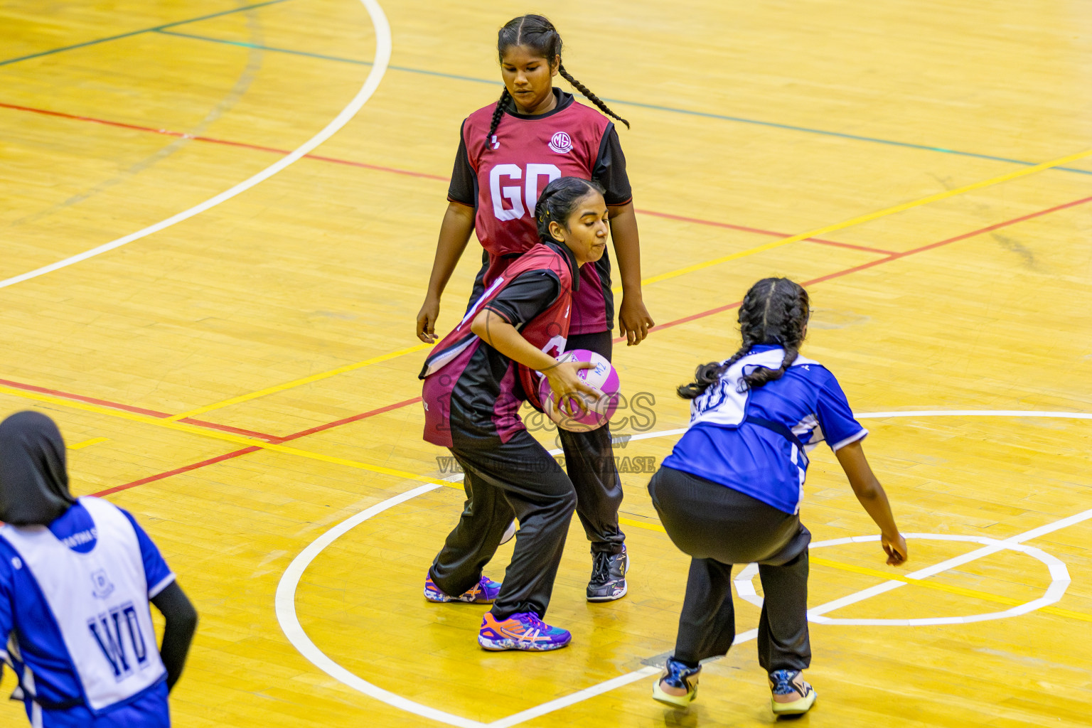 Day 9 of 26th Inter-School Netball Tournament 2025 was held in Social Center Indoor Hall on Sunday, 27th October 2025. Photos: Areef Adam / images.mv