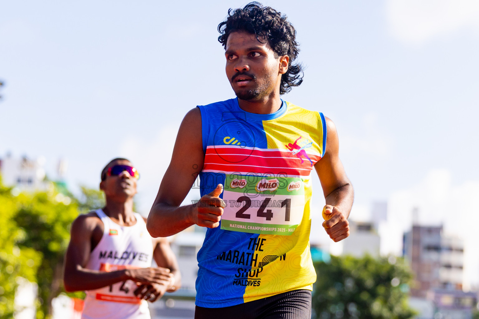 Day 3 of National Athletics Championship 2025 was held at Ekuveni Running Ground in Male', Maldives on Saturday, 16th August 2025. Photos: Nausham Waheed / images.mv