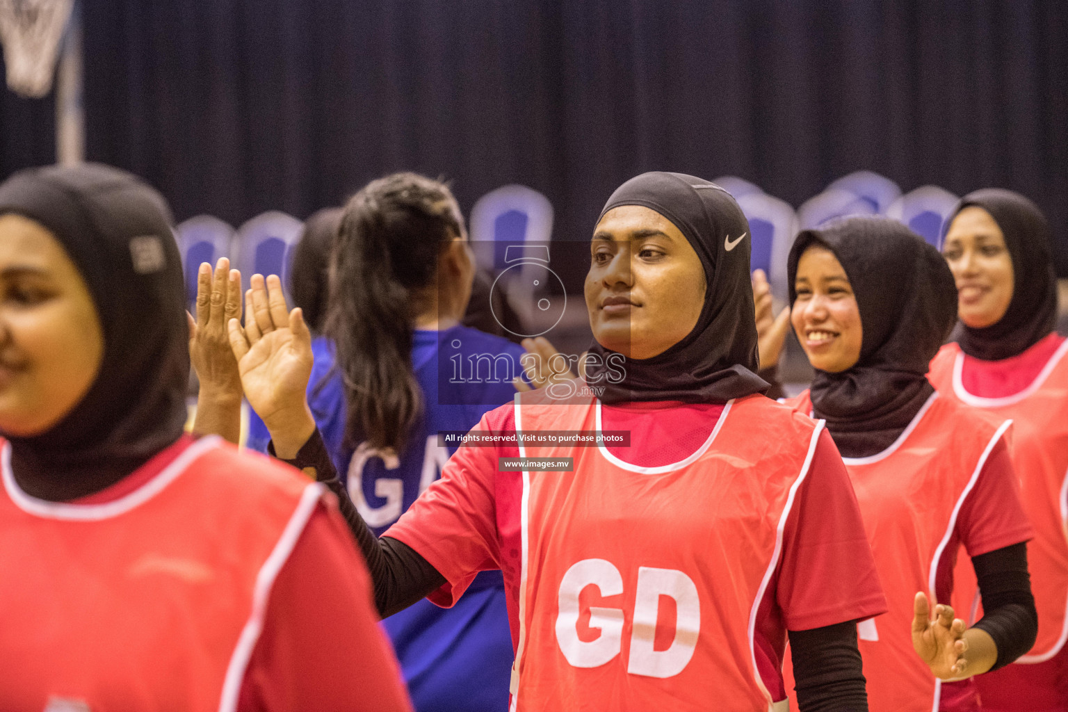 Milo National Netball Tournament 30th November 2021 at Social Center Indoor Court, Male, Maldives. Photos: Shuu & Nausham/ Images Mv