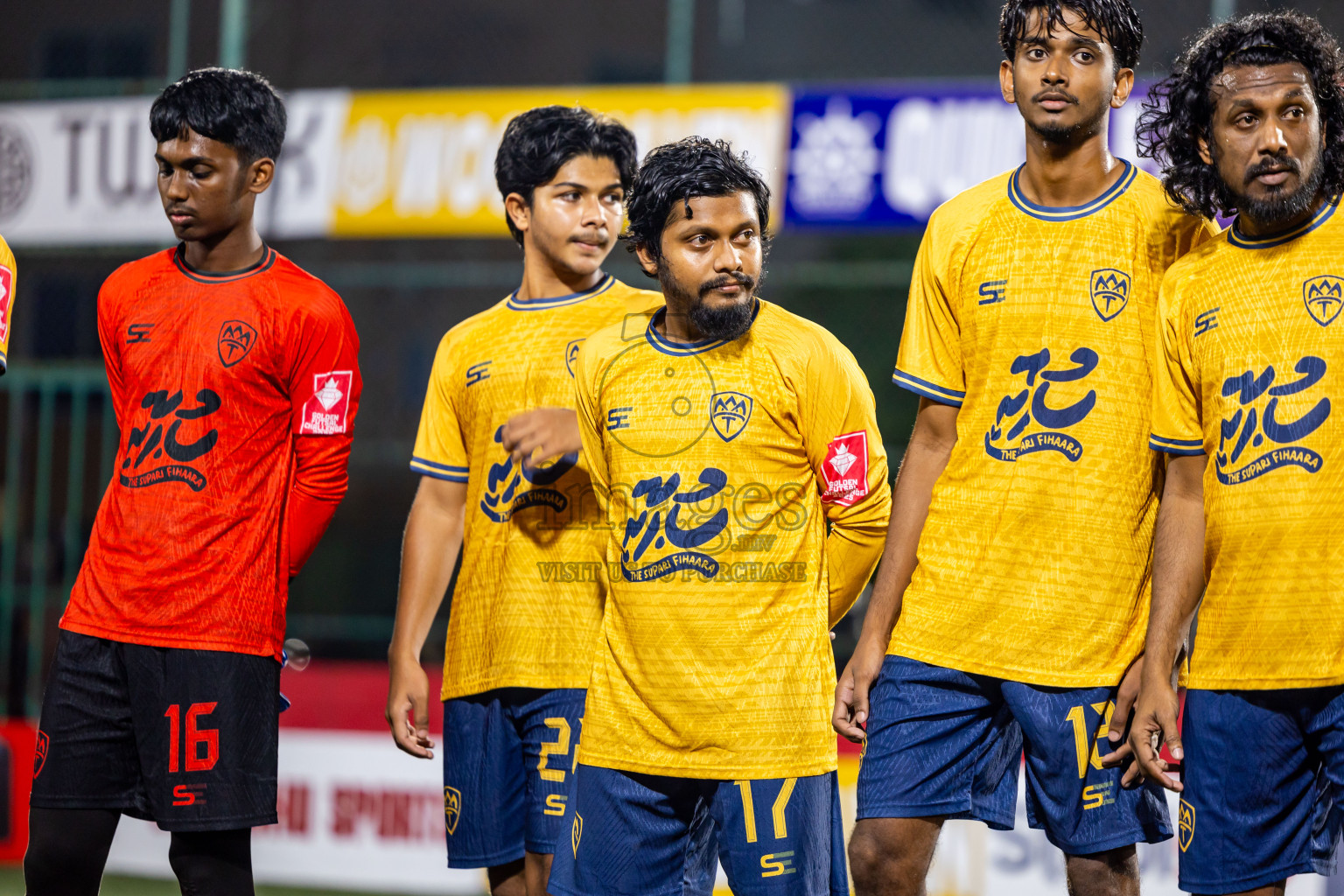 Mahchangoalhi vs Maafannu in zone round on Day 31 of Golden Futsal Challenge 2025 was held on Tuesday , 4th February 2025, in Hulhumale', Maldives. Photos: Nausham Waheed / images.mv