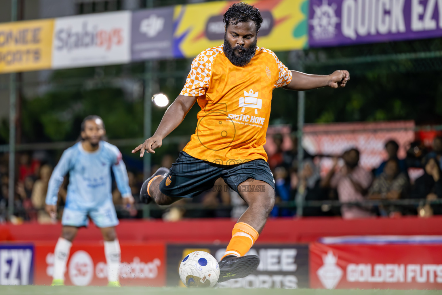 ADh Hangnaameedhoo vs ADh Kunburudhoo in Day 15 of Golden Futsal Challenge 2025 was held on Sunday, 19th January 2025, in Hulhumale', Maldives. Photos: Ismail Thoriq / images.mv