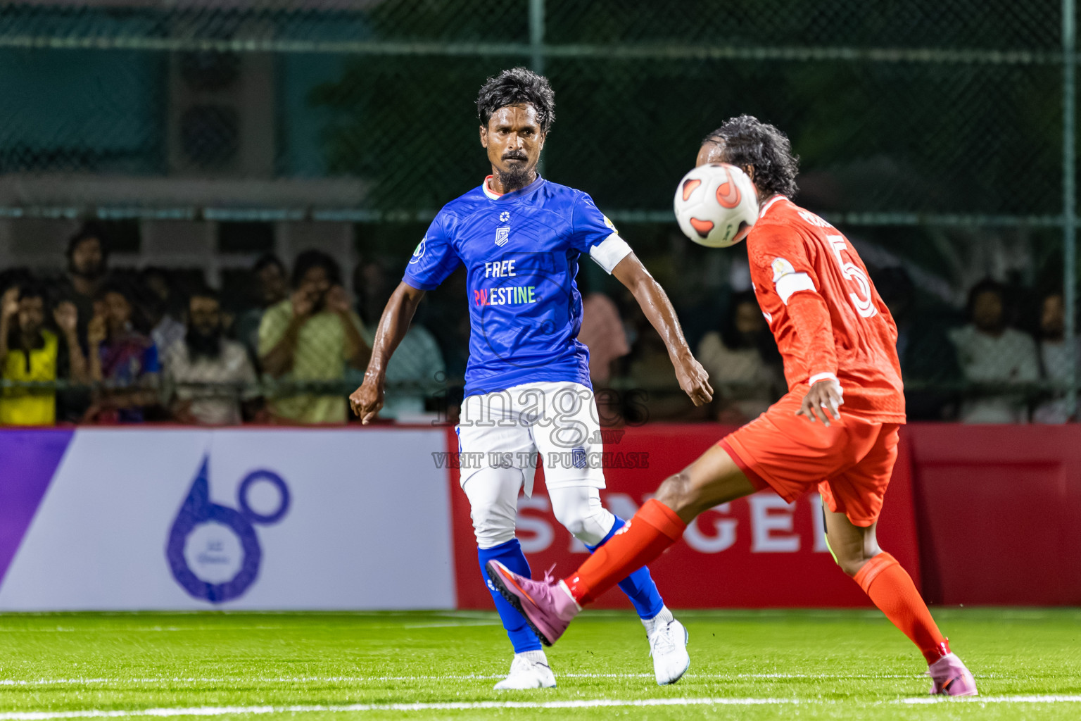 Team Naivaadhoo vs Club Combination in Day 1 of Kings Cup of Club Maldives Cup 2025 held in Rehendi Futsal Ground, Hulhumale', Maldives on Saturday, 30th August 2025. Photos: Areef / images.mv