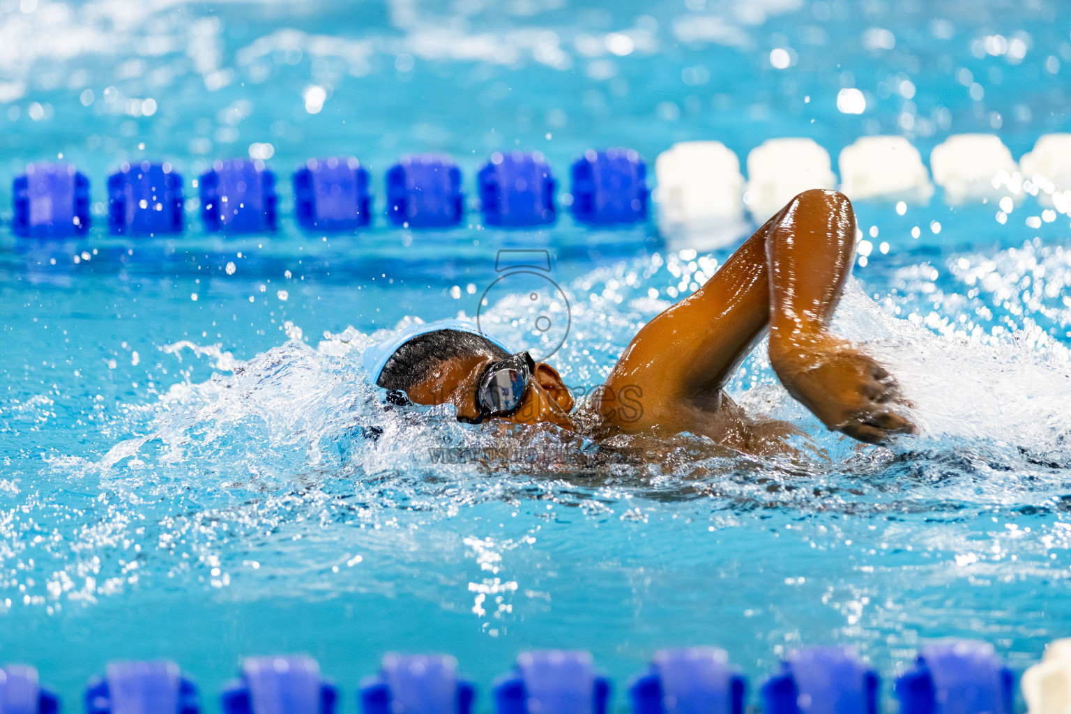 Day 2 of BML 6th National Kids Swimming Kids Festival 2025 held in Hulhumale', Maldives on Tuesday, 4th November 2024. Photos: Hassan Simah / images.mv