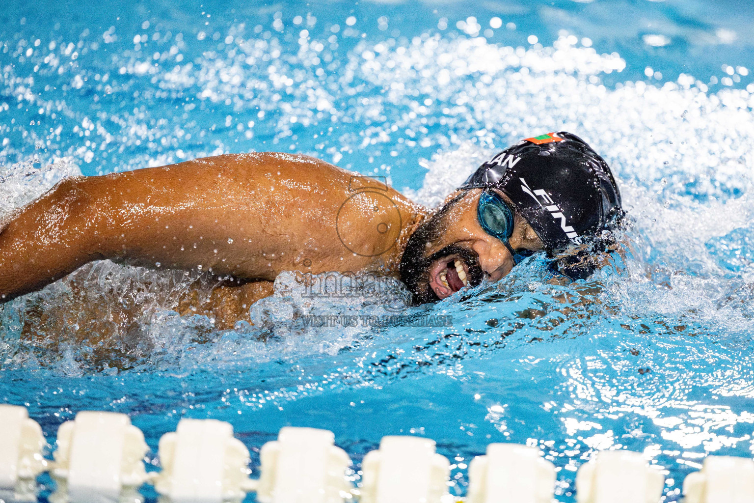 Day 5 of National Swimming Competition 2024 held in Hulhumale', Maldives on Tuesday, 17th December 2024. Photos: Hassan Simah / images.mv