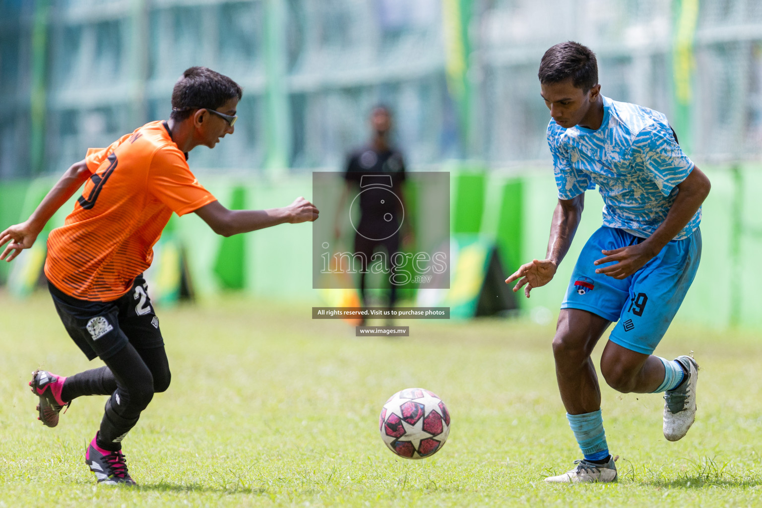 Day 2 of MILO Academy Championship 2023 (u14) was held in Henveyru Stadium Male', Maldives on 4th November 2023. Photos: Nausham Waheed / images.mv