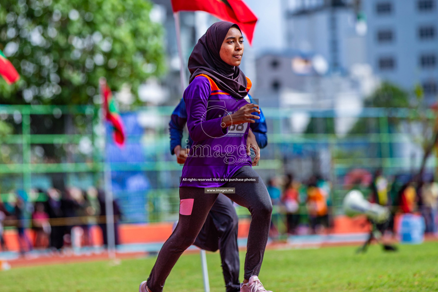 Day 2 of Inter-School Athletics Championship held in Male', Maldives on 24th May 2022. Photos by: Nausham Waheed / images.mv