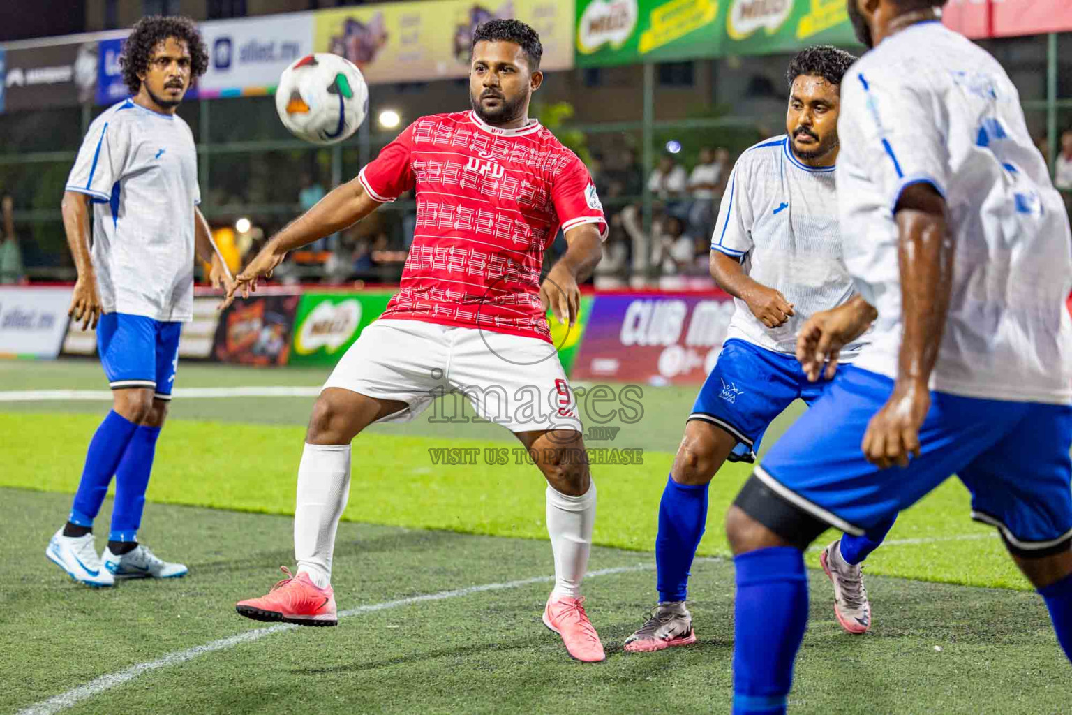 MMA vs CRIMINAL COURT in Club Maldives Classic 2024 held in Rehendi Futsal Ground, Hulhumale', Maldives on Friday, 6th September 2024. 
Photos: Hassan Simah / images.mv