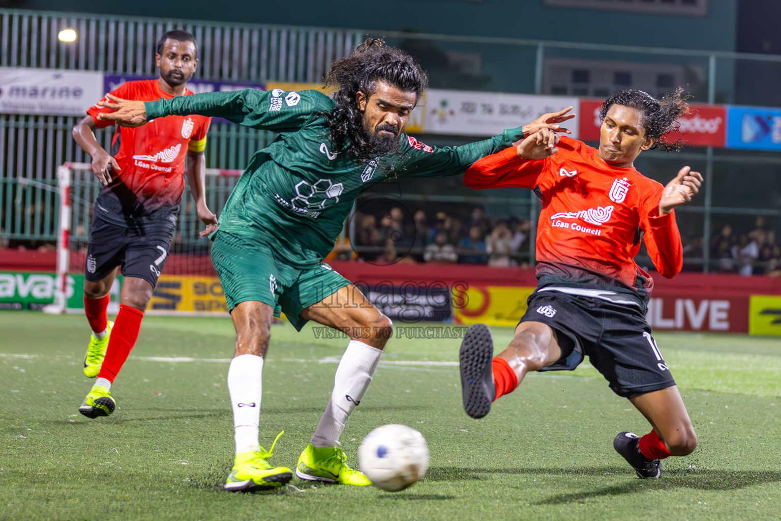 L Gan vs Th Thimarafushi in Zone Round on Day 30 of Golden Futsal Challenge 2025 was held on Monday , 3rd February 2025, in Hulhumale', Maldives.
Photos: Ismail Thoriq / images.mv