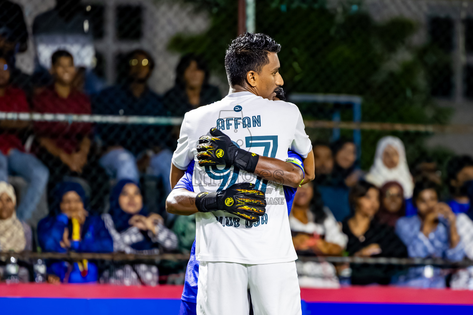 Club DJA vs Team Khaarijee in Day 10 of Club Maldives Cup Classic 2025 was held in Rehendi Futsal Ground, Hulhumale', Maldives on Wednesday, 24th September 2025. Photos: Nausham Waheed / images.mv