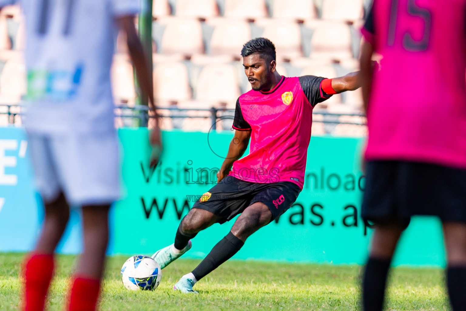 United Victory vs Club Green Street in Day 4 of Under 19 Youth Championship 2024 was held at National Stadium in Male', Maldives on Thursday, 13th June 2024. Photos: Nausham Waheed / images.mv