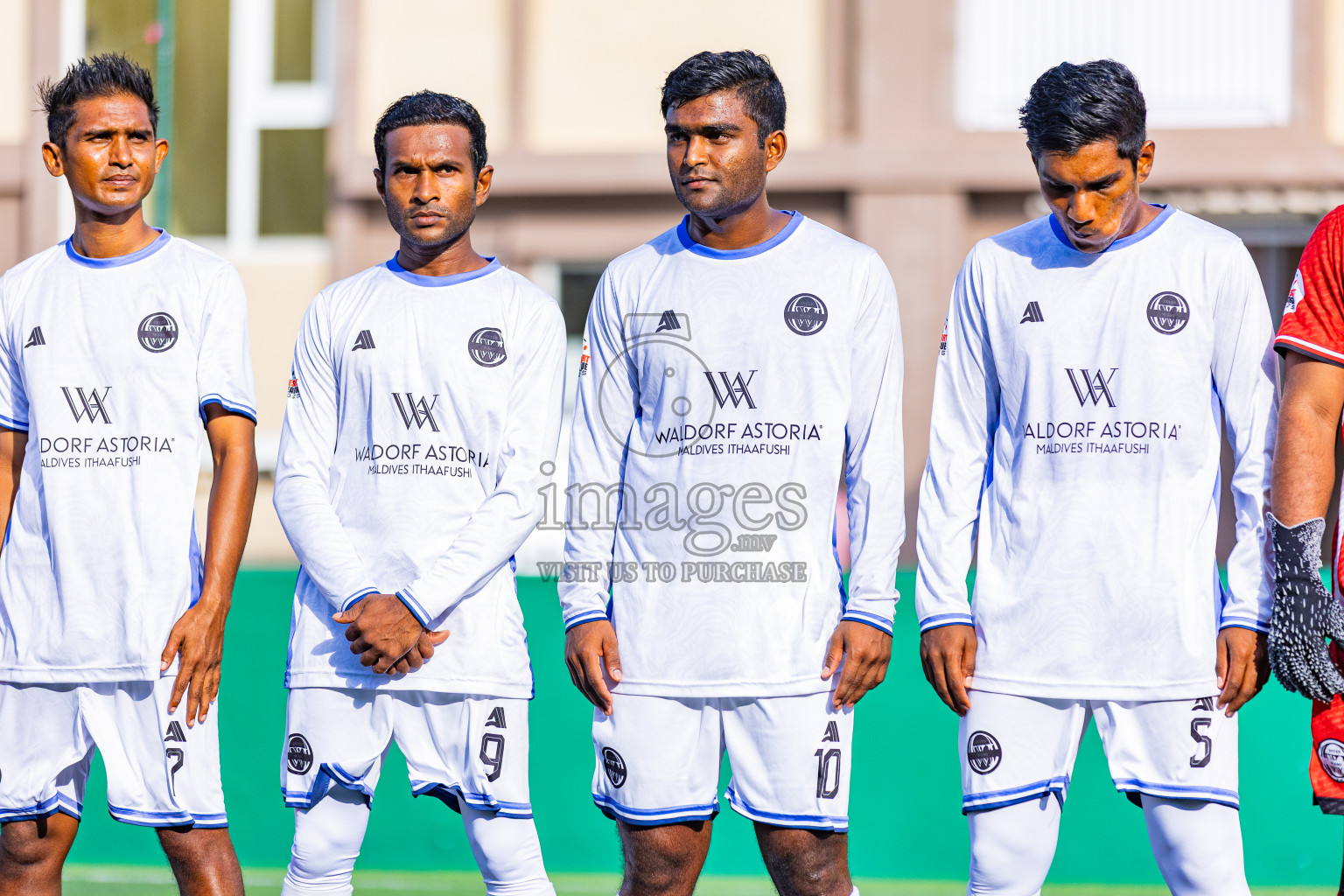 Waldorf Astoria vs Jumeirah Olhaheli in Resort Super League 2025 was held on Sunday, 26th October 2025 in Crossroads's Maldives, Photos: Areef Adam / images.mv