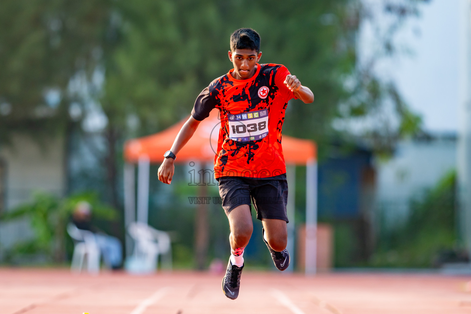 Day 5 of MWSC Interschool Athletics Championships 2024 held in Hulhumale Running Track, Hulhumale, Maldives on Wednesday, 13th November 2024. Photos by: Nausham Waheed / Images.mv