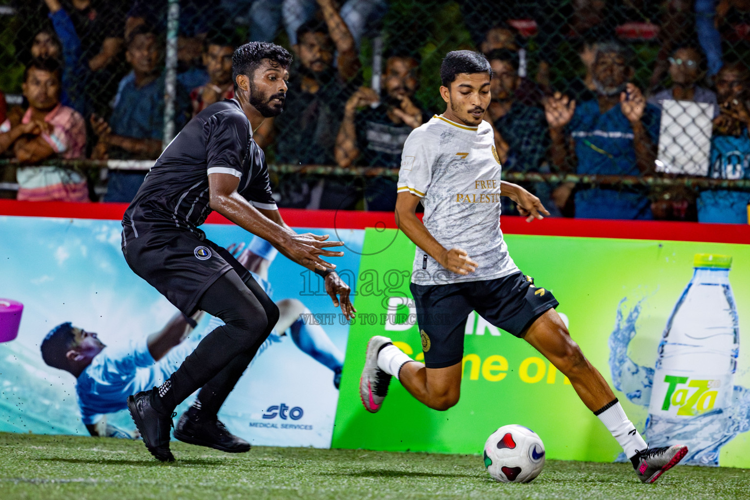 DSC vs Prison Club in Round of 16 of Club Maldives Cup 2024 held in Rehendi Futsal Ground, Hulhumale', Maldives on Tuesday, 8th October 2024. Photos: Nausham Waheed / images.mv