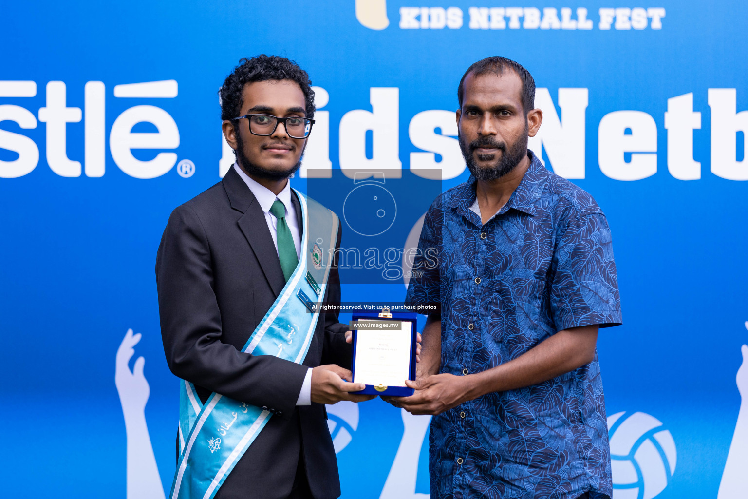 Day 2 of Nestle' Kids Netball Fiesta 2023 held in Henveyru Stadium, Male', Maldives on Thursday, 1st December 2023. Photos by Nausham Waheed / Images.mv