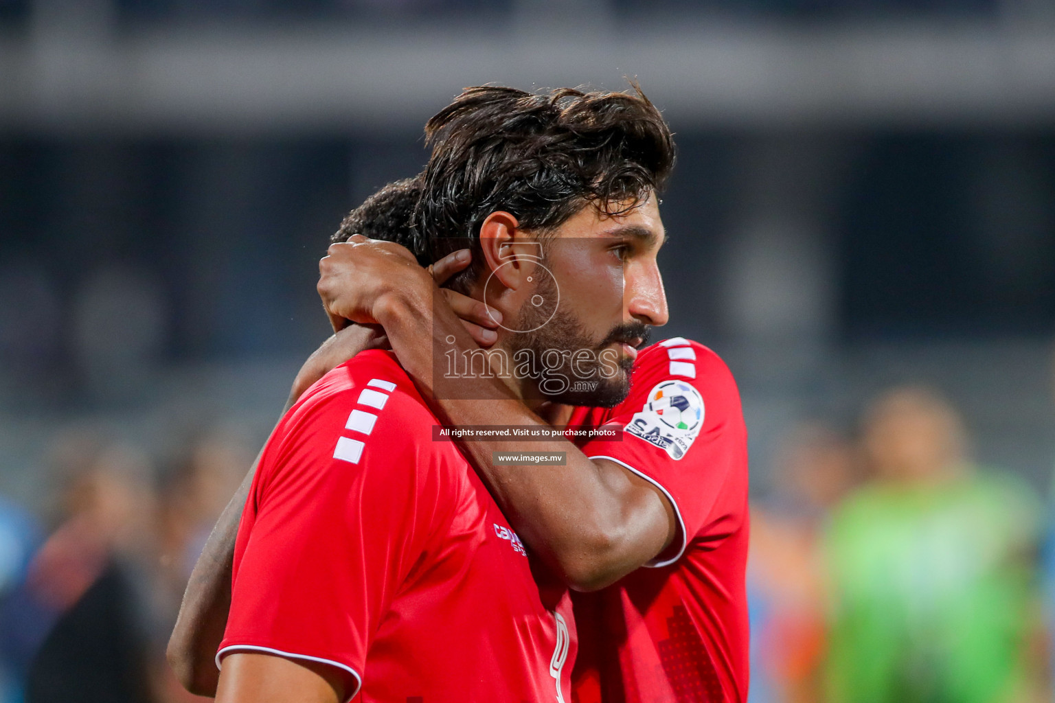 Lebanon vs India in the Semi-final of SAFF Championship 2023 held in Sree Kanteerava Stadium, Bengaluru, India, on Saturday, 1st July 2023. Photos: Hassan Simah / images.mv