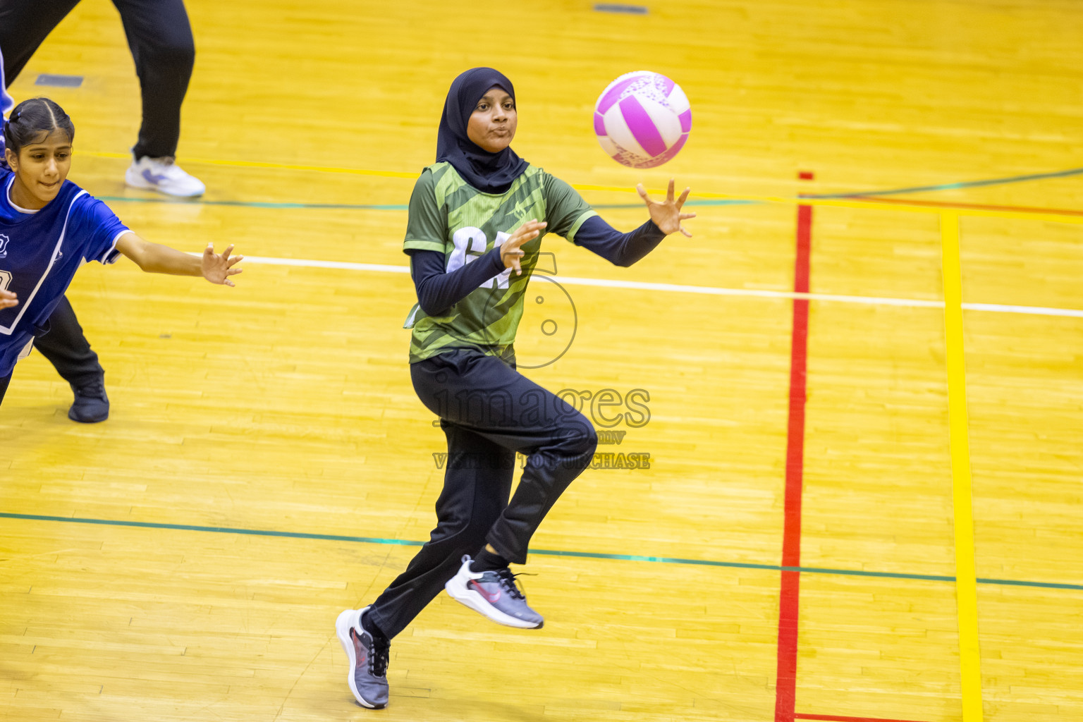 Day 13 of 26th Inter-School Netball Tournament 2025 was held in Social Center Indoor Hall on Saturday, 1st November 2025. Photos: Ismail Thoriq / images.mv