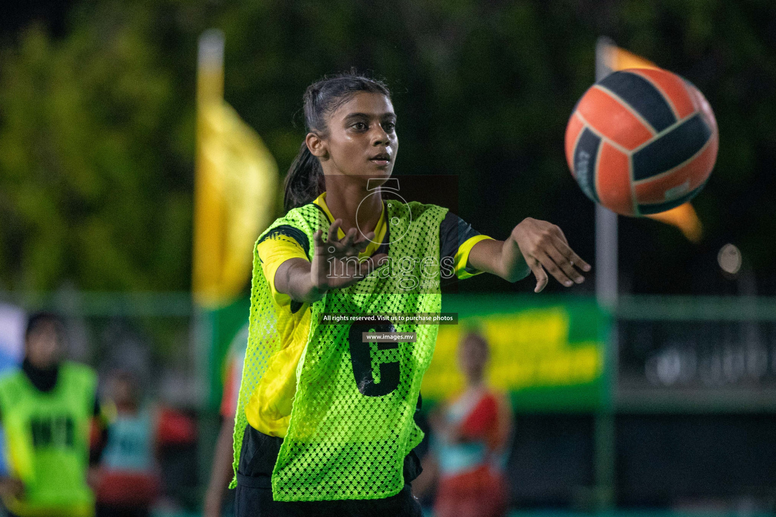 Day 6 of 20th Milo National Netball Tournament 2023, held in Synthetic Netball Court, Male', Maldives on 4th June 2023 Photos: Nausham Waheed/ Images.mv