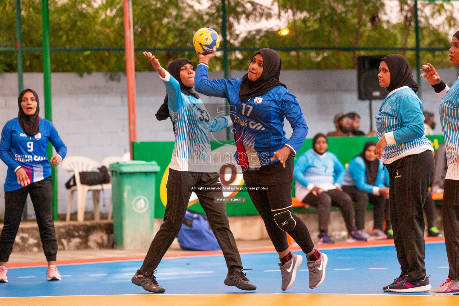 Milo 8th National Handball Tournament Day3, 17th December 2021, at Handball Ground, Male', Maldives. Photos by Shuu Abdul Sattar