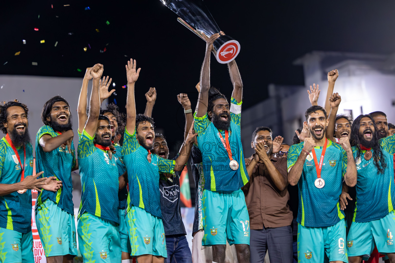 WAMCO vs RRC in the Final of Club Maldives Cup 2024 was held in Rehendi Futsal Ground, Hulhumale', Maldives on Friday, 18th October 2024. Photos: Ismail Thoriq / images.mv