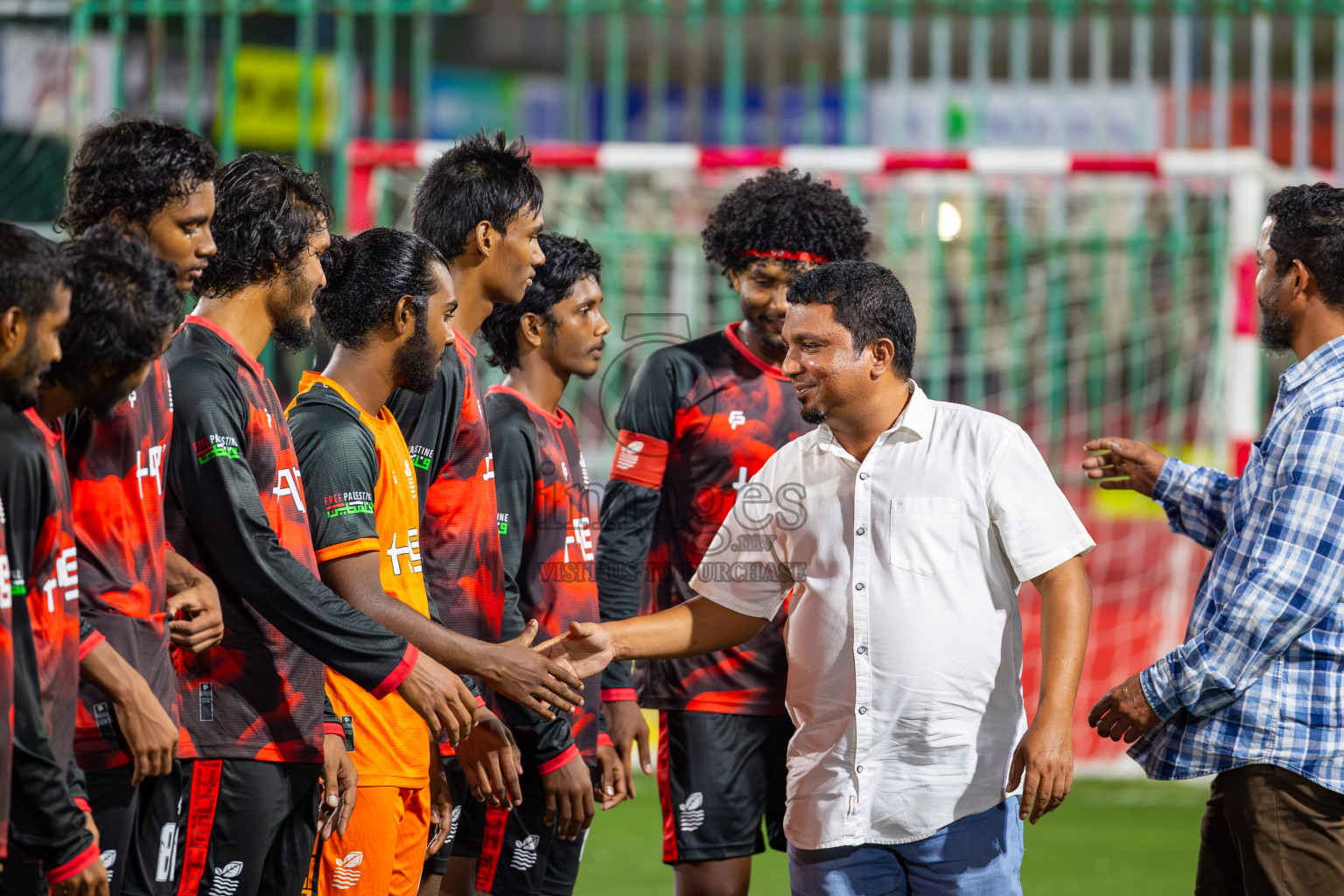 AA Mathiveri vs ADh Maamigili on Day 34 of Golden Futsal Challenge 2024 was held on Monday, 19th February 2024, in Hulhumale', Maldives
Photos: Mohamed Mahfooz Moosa / images.mv