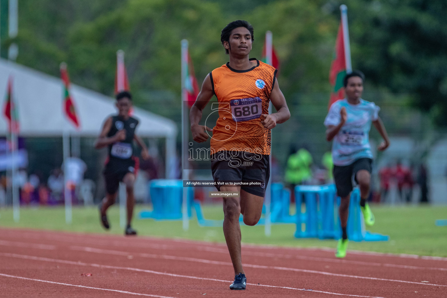 Day 4 of Inter-School Athletics Championship held in Male', Maldives on 26th May 2022. Photos by: Maanish / images.mv