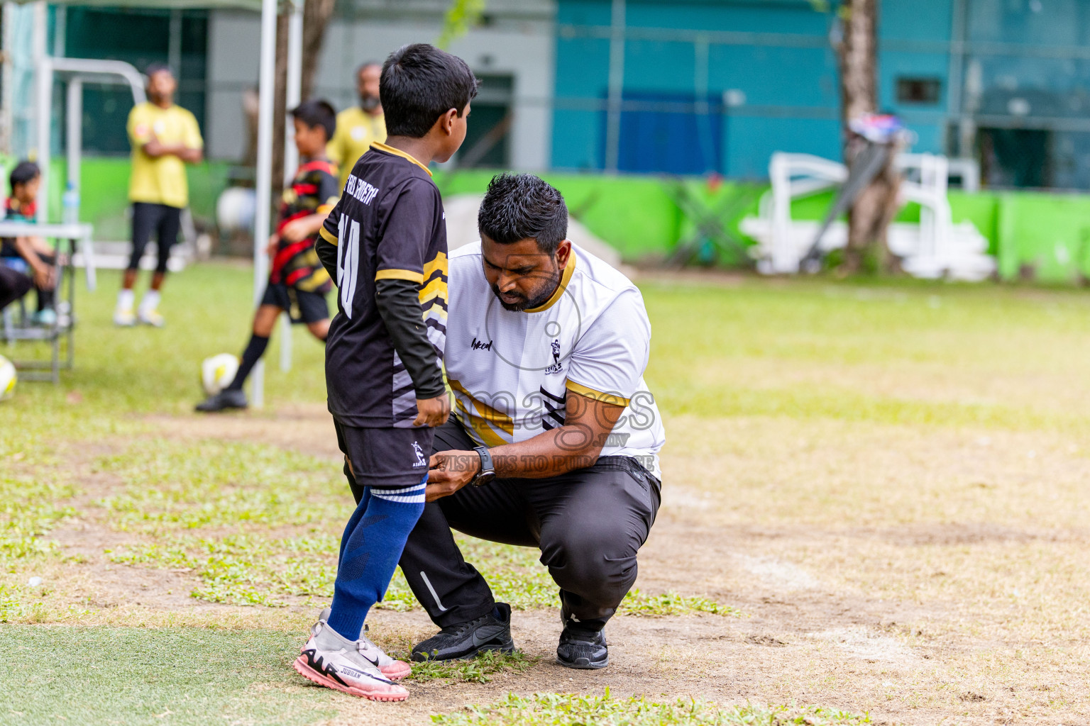 Day 1 of MILO SVAM Juniors 2025 (U-8) was held at Henveiru Stadium in Male', Maldives on Thursday, 26th June 2025. 
Photos: Hassan Simah / images.mv