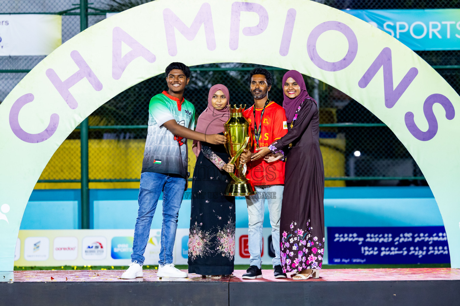 Dee Ess Kay vs Kovigoani in Final of Laamehi Dhiggaru Ekuveri Futsal Challenge 2024 was held on Wednesday, 31st July 2024, at Dhiggaru Futsal Ground, Dhiggaru, Maldives Photos: Nausham Waheed / images.mv